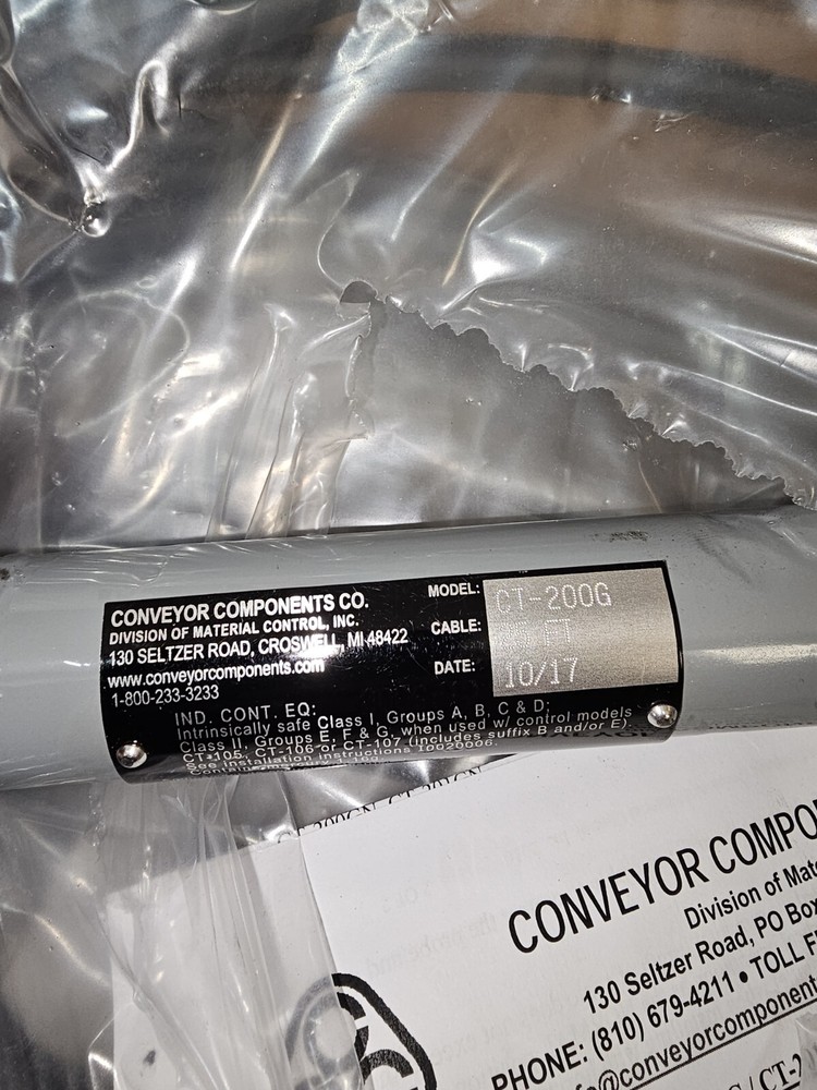 CT-200G Conveyor Components