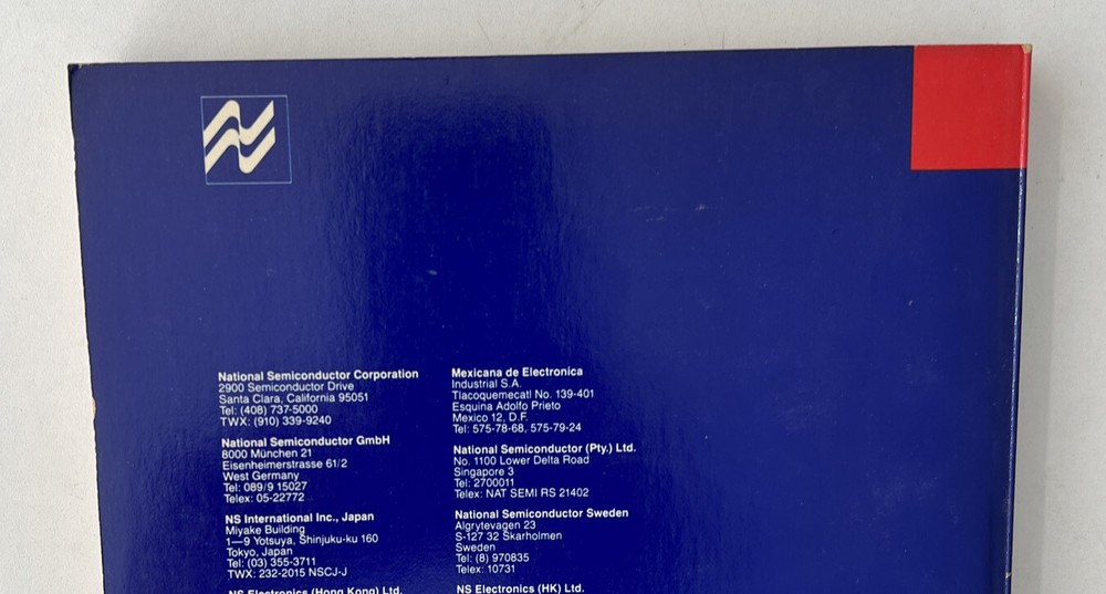 Electronics Manual National Semiconductor Memory Databook 1978