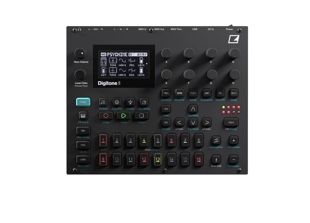 ELEKTRON DIGITONE II : NEW : [DETROIT MODULAR]