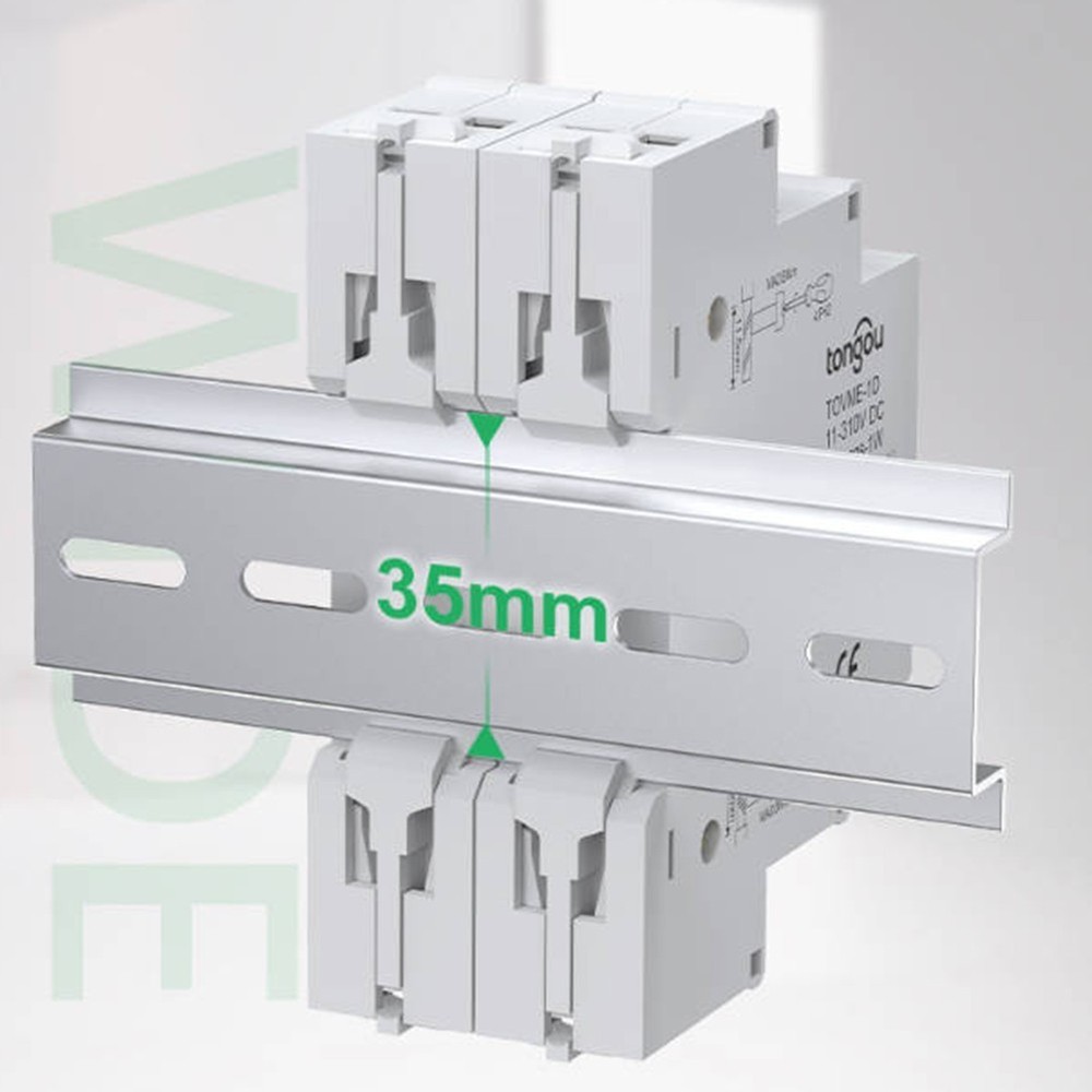 Innovative Design Meets Functionality in this Dual Way Volt Meter on Rails