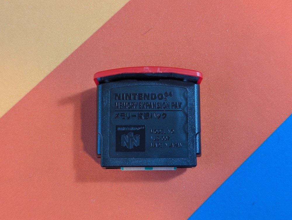 Nintendo 64 OEM Expansion Pak Authentic Tested Working N64