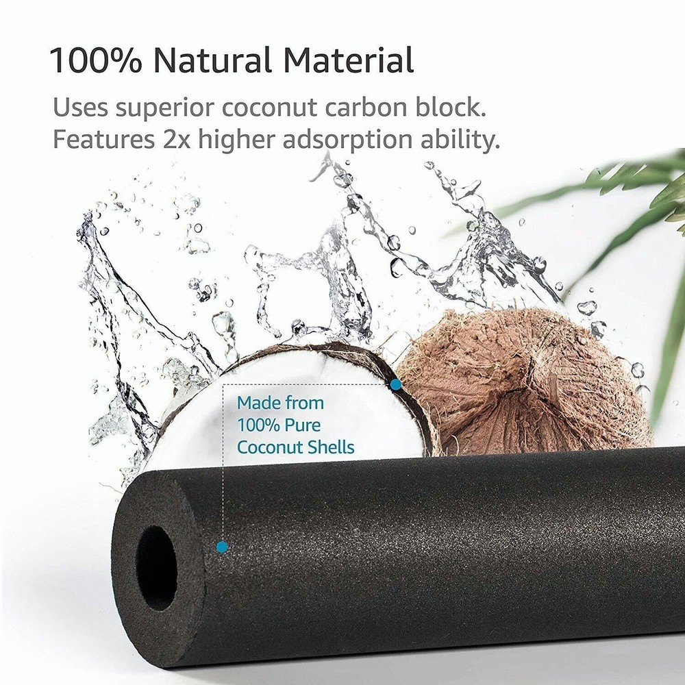 Waterdrop MWF® Refrigerator Water Filter, Replacement for GE® Smart Water,4 Pack