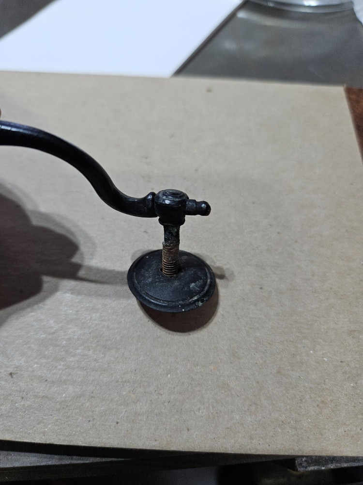 Antique Brass Handle for Microscope Box with Washers and Nuts