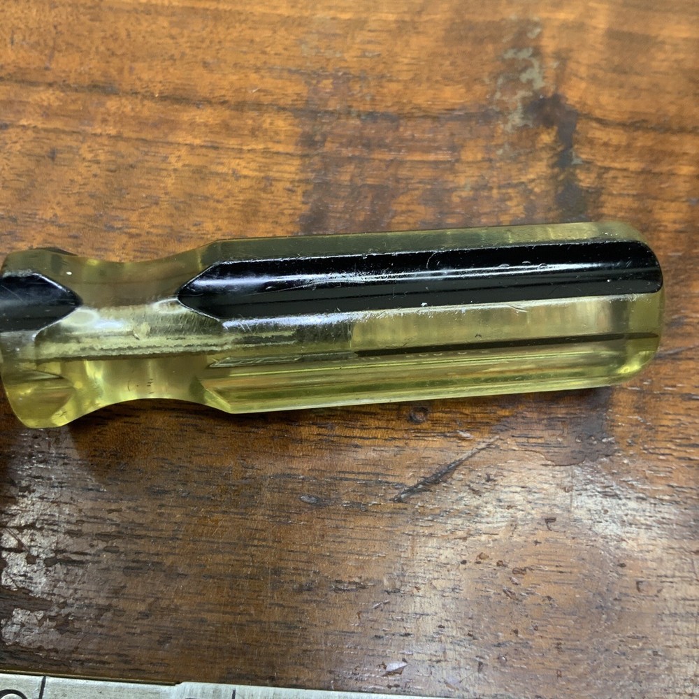 VINTAGE IRWIN 500-C-6 9 1/2” 3/8" FLATHEAD SCREWDRIVER