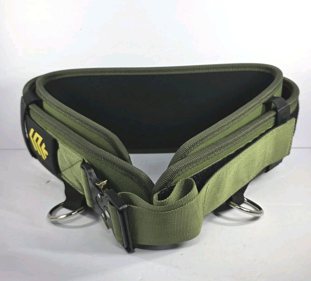 MANUEKLEAR Weightlifting Belt Double-Layer No Rope Hunter Green