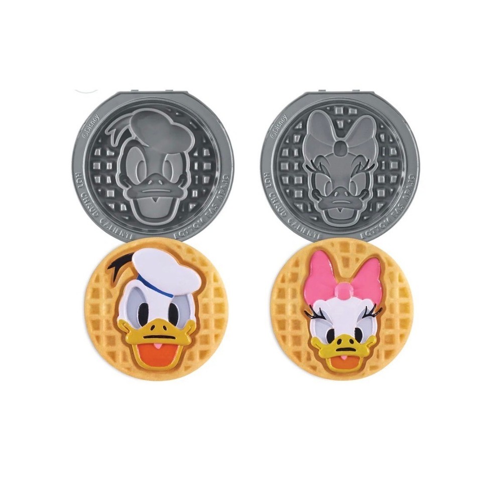 Dash Disney Removable Mini Waffle Plates Set Mickey Moana Donald MultiMaker 3pk
