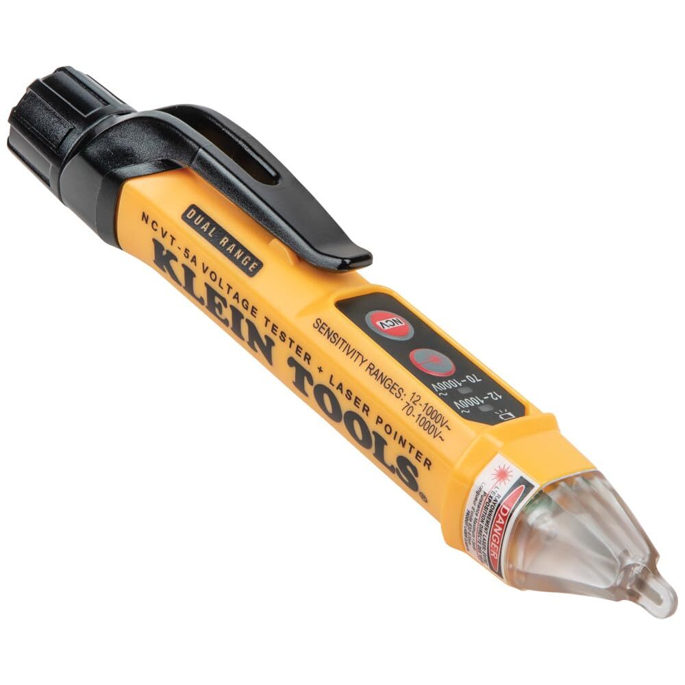 Klein Tools NCVT 5A Non Contact Voltage Tester with Laser Pointer 1000V AC