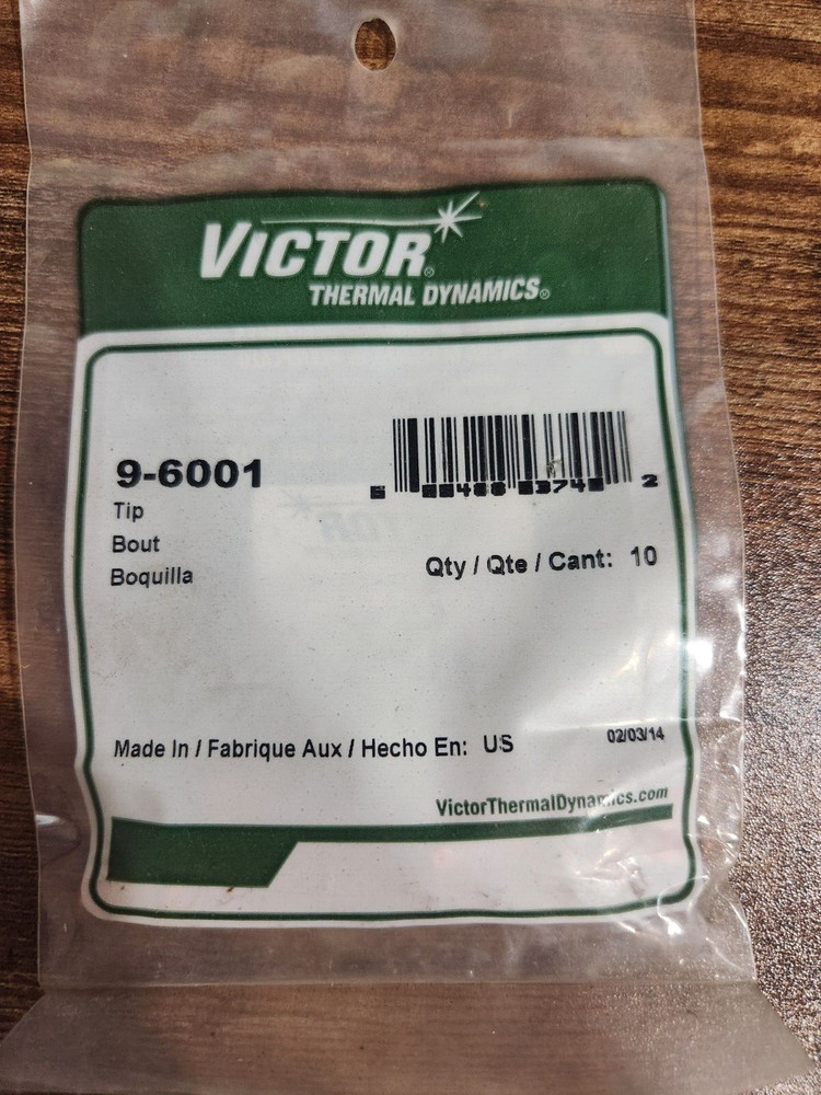 THERMAL DYNAMICS 9-6001 DRAG TIP 35A, AIR .031 ORIFICE, 10 PACK