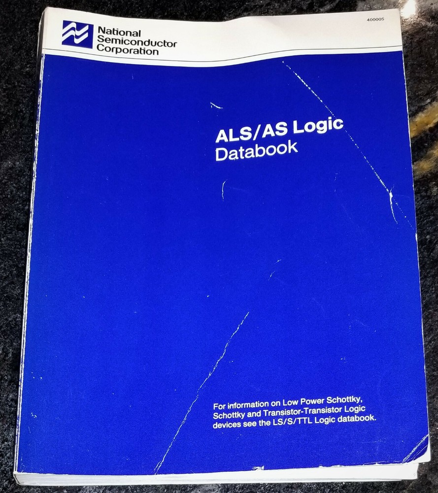USED 1987 National ALS/AS Databook