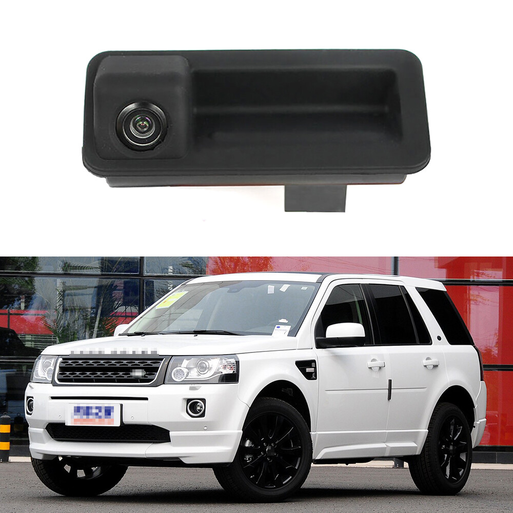 Car Trunk Handle + HD CCD Rear View Camera Backup for LAND ROVER Freelander 2