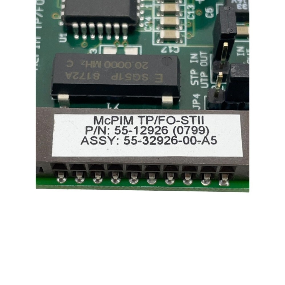 IMC MCPIM TP/FO 55-12926 EHTERNET MEDIA CONVERSION MODULE 10 MBPS MM850