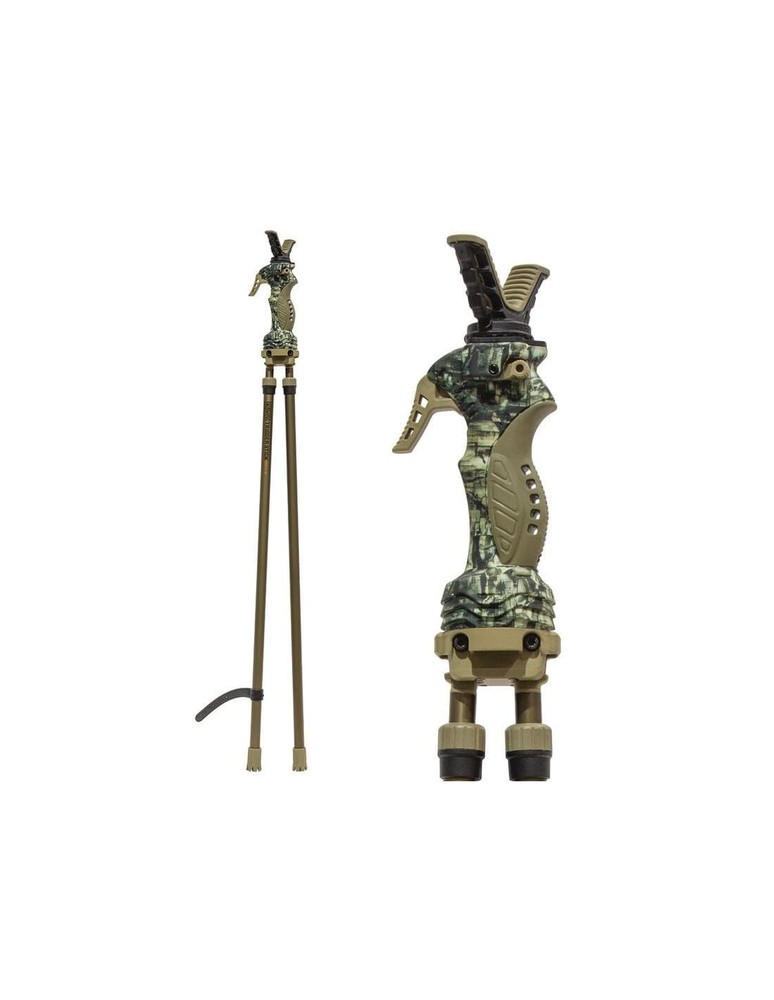 Primos Trigger Stick Gen3 Shooting Stick, Adjustable Height, Quick-Detach Yoke,