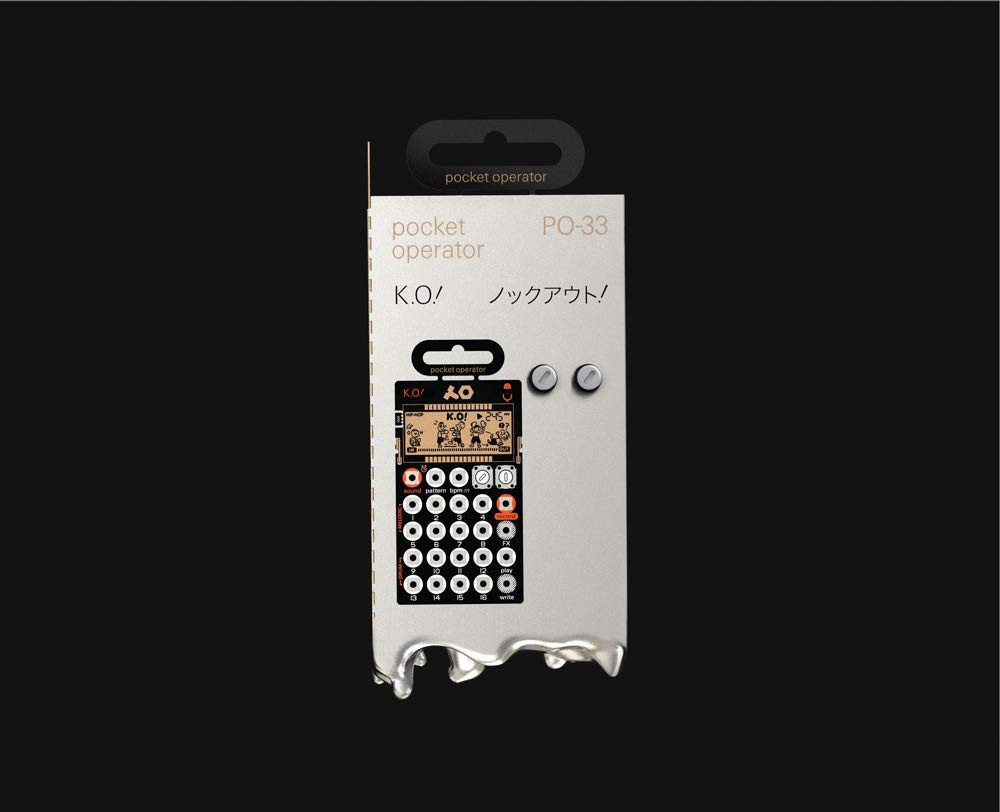 Teenage Engineering Pocket Operator 4 Voice Sampler PO-33 ko [Regular Imported P