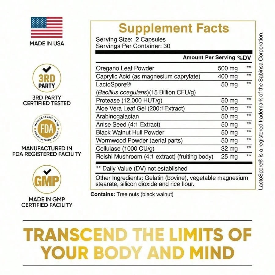 Candida Cleanse - Gut and Colon Support