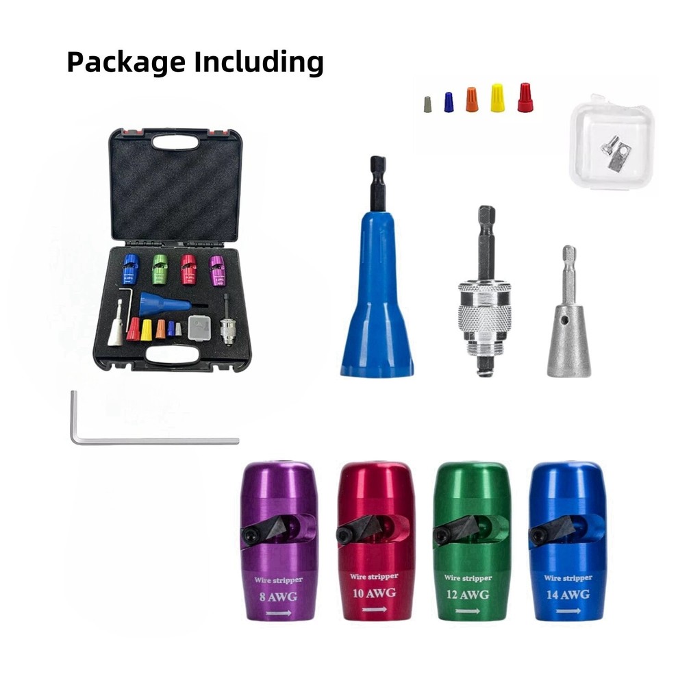 Wire Stripper - Cable Peeling Stripper Practical Rotary Stripping Tool New