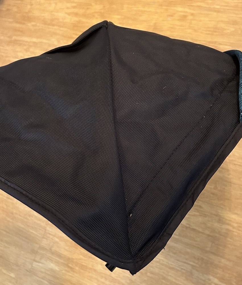 Baby Trend Tango Single Stroller Storage CANOPY SHADE Turquoise Black