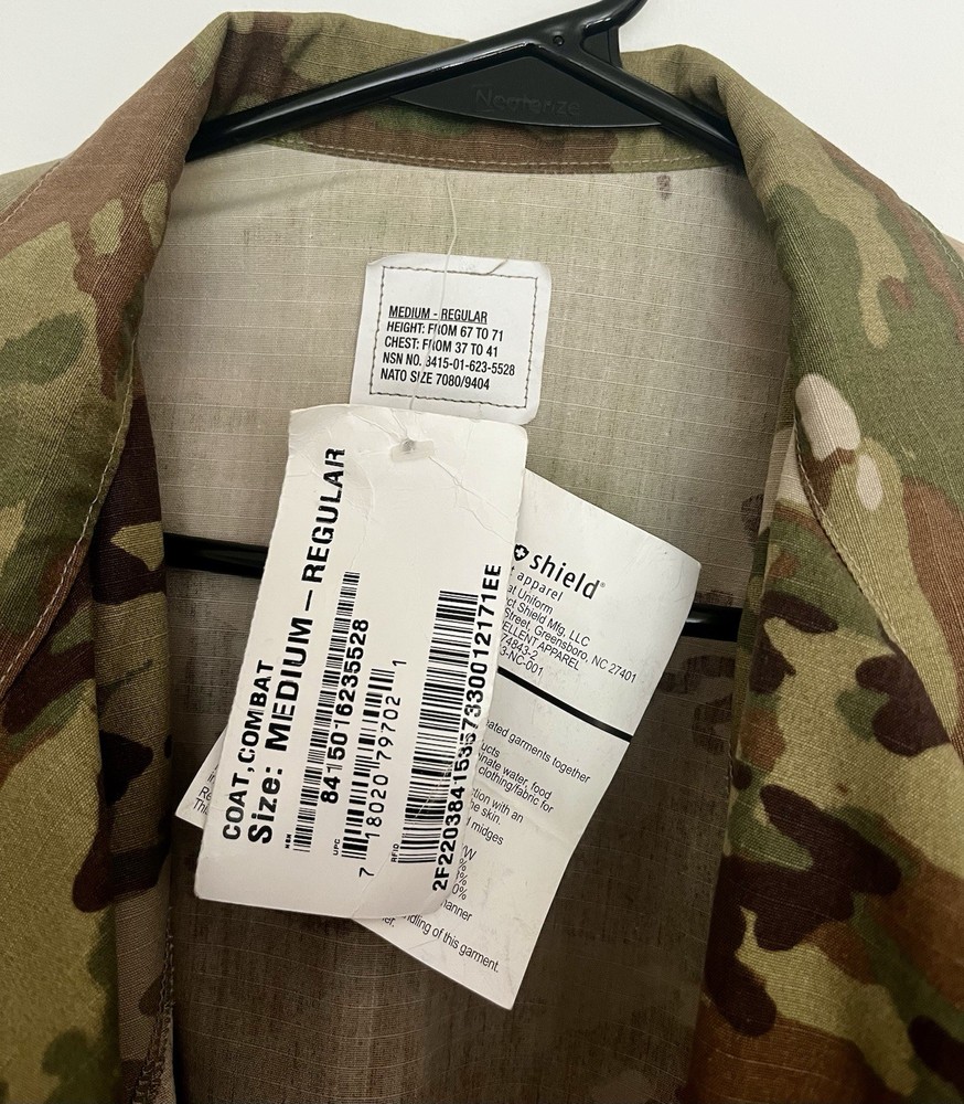 New With Tags - Combat Coat, Army, OCP - MEDIUM-REGULAR