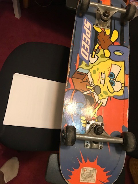 Complete Bravo Sports Spongebob Squarepants Skateboard