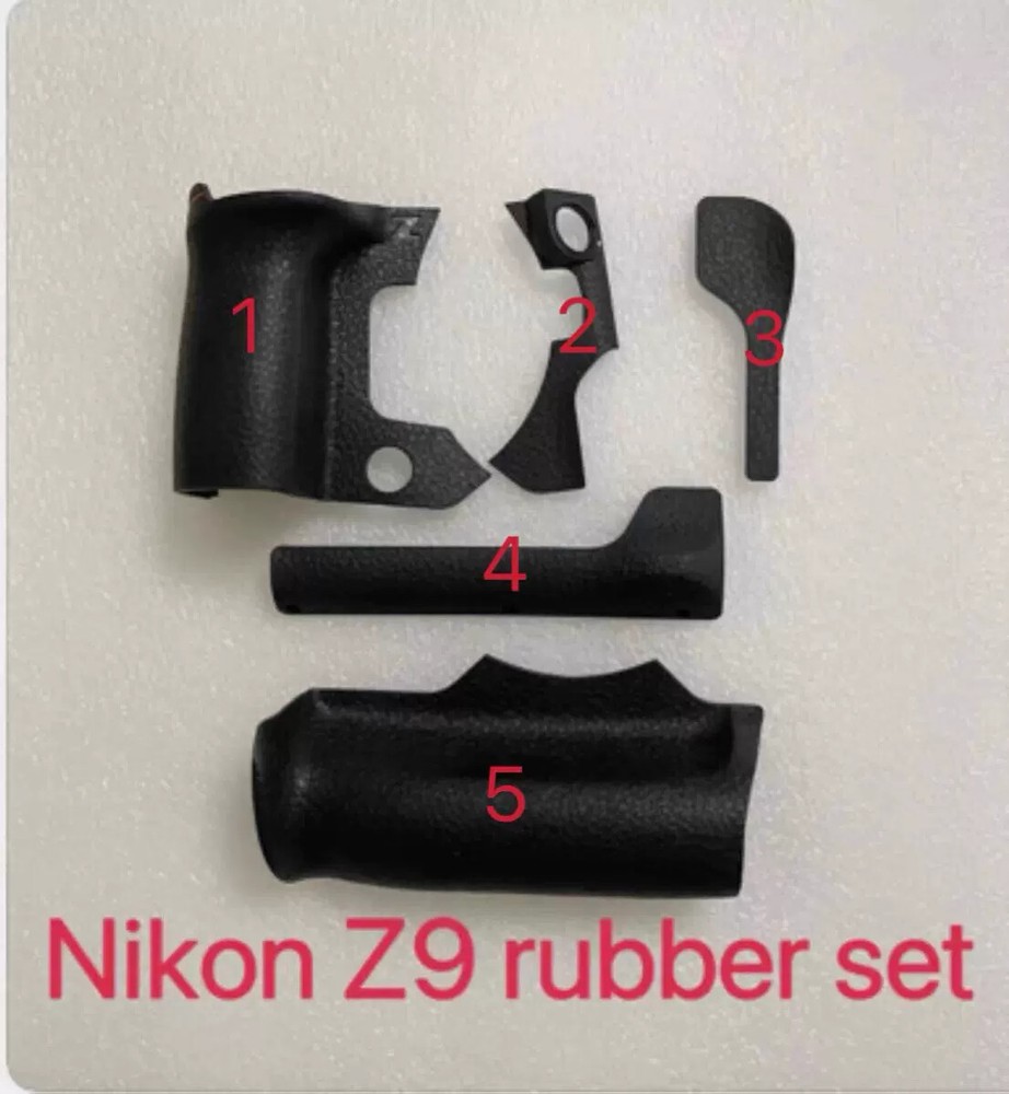 Nikon Z9 Camera Grip Thumb Side Buttom Front Rubber Cover Shell