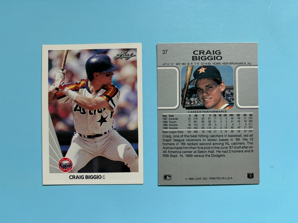 U Pick from 40+ Different Craig Biggio items
