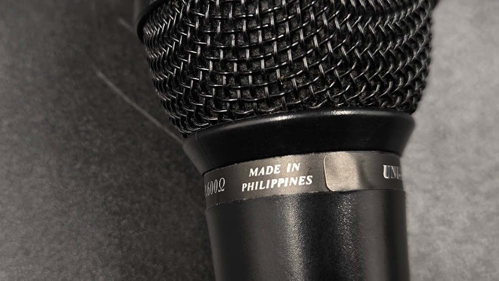 Uni-Directional DM-20SL Microphone Used Working Black