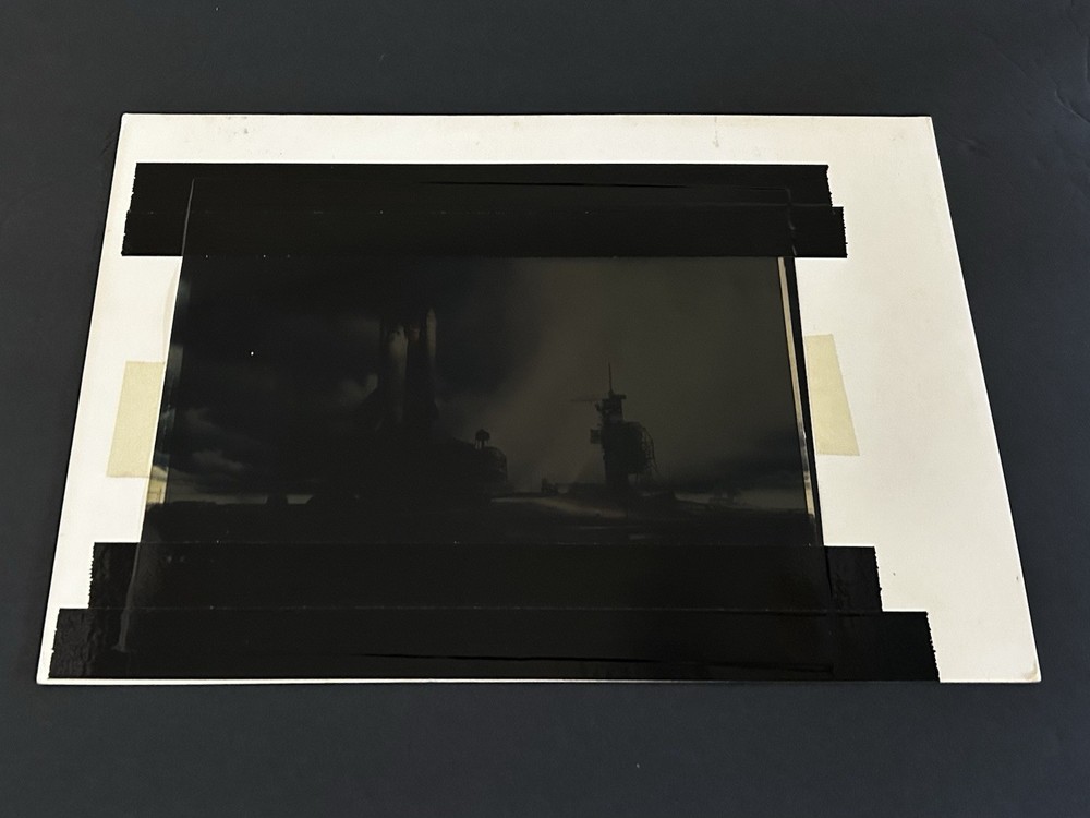 1983 NASA KSC Space Shuttle Orbiter Art Program Presentation Transparency