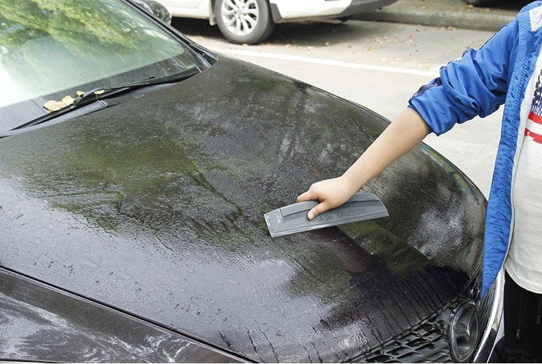 Non-Scratch Soft Silicone Handy Squeegee Wiper Dryin Car wrap tools Water Window