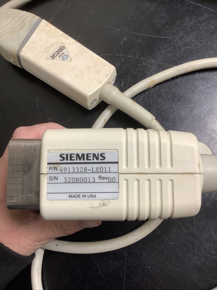 Siemens 3C20D Ultrasound Transducer Probe