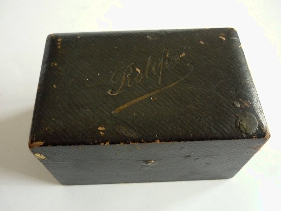 Antique German ROLLFIX Four Rollers Razor Blade Sharpener With Box 1920's
