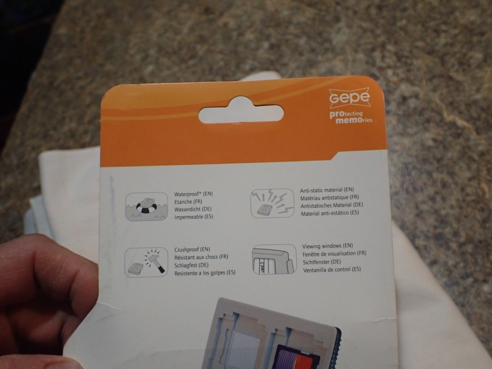 Gepe Extreme Memory Card Protector #3861-02 - New