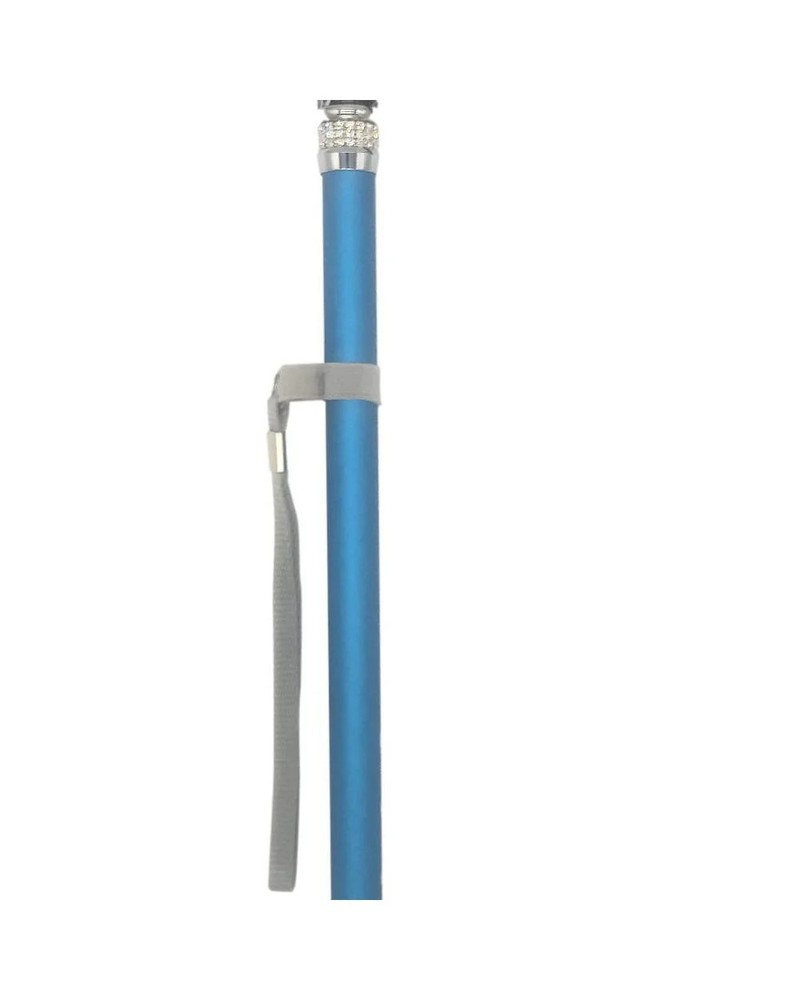 Classy Canes Adjustable Turquoise Blue Shaft