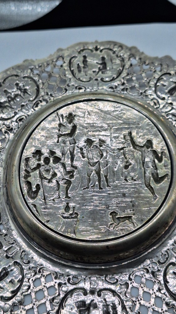 800 Silver Scrap Plate 320g