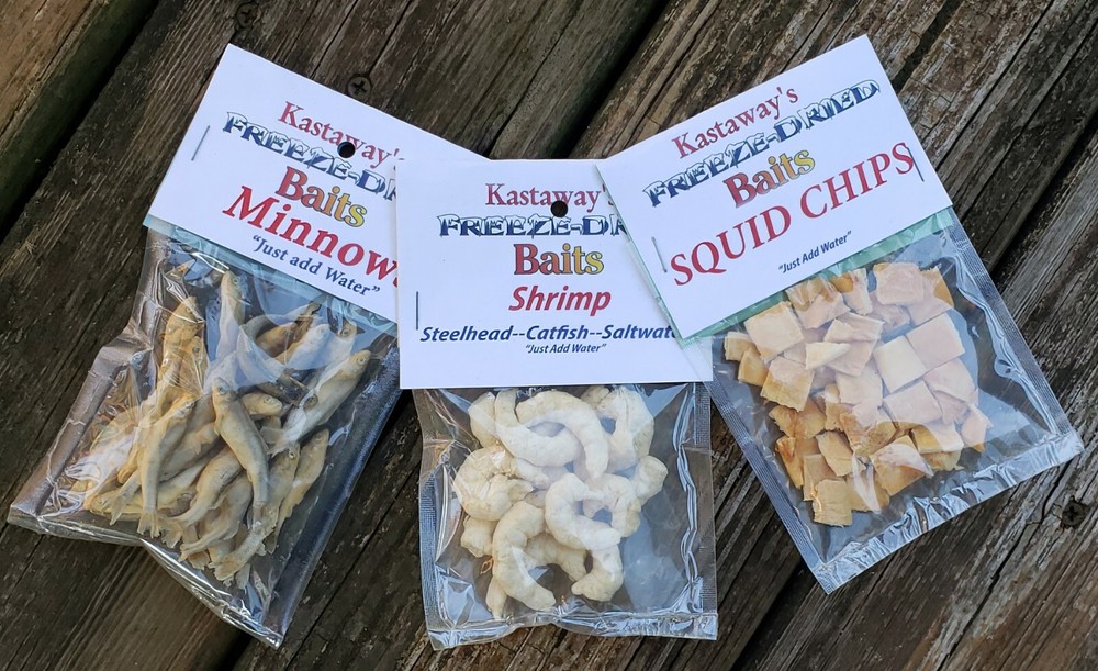 Kastaway's Freeze Dried Baits