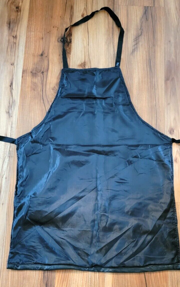 Leather Works Black Apron With Tags Four Pockets #A27