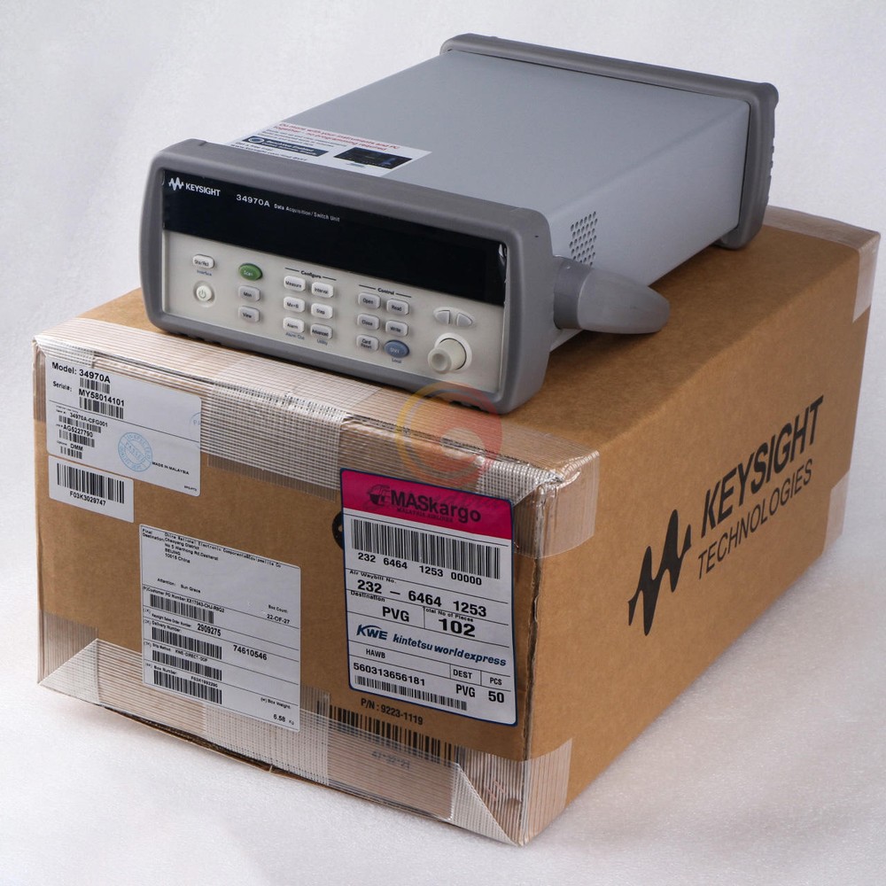 ONE NEW keysight 34970A data acquisition switch