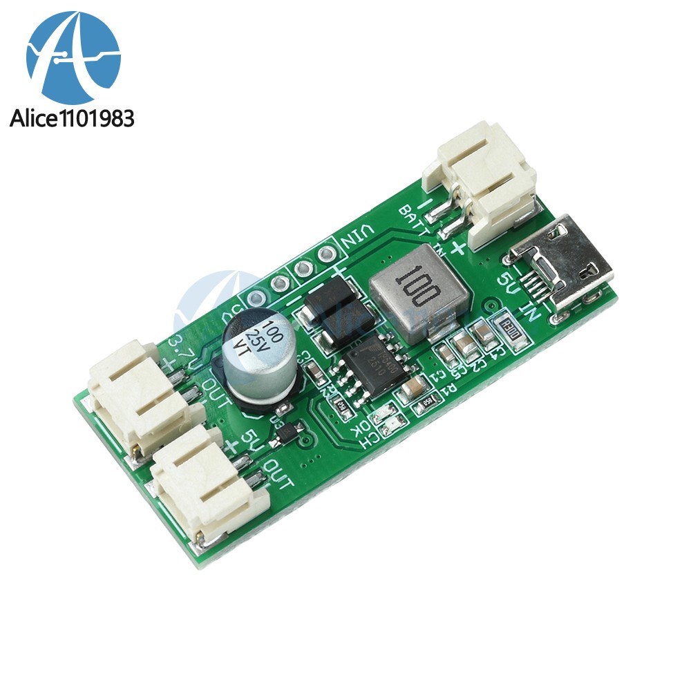 TP5400 1A Li-ion Battery Charging Module 5V Boost Control Module for Power Bank