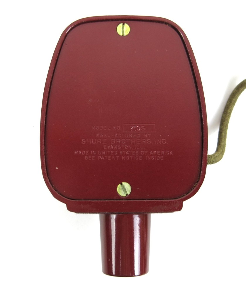 Vintage Shure Brothers 710S REX Microphone - Untested