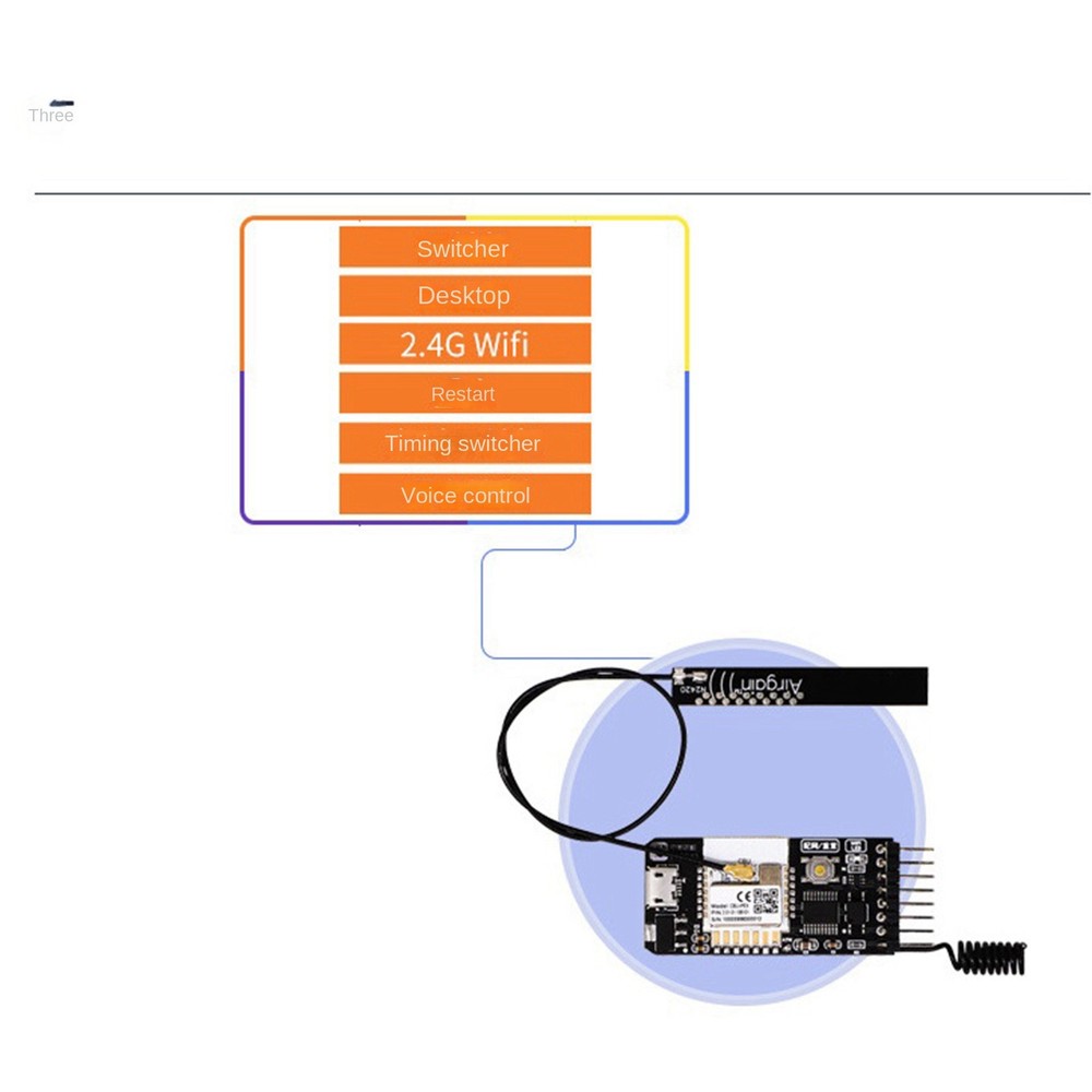 Tuya Wifi Computer- Reset Switch USB Card for PC Computer,APP Remote8104