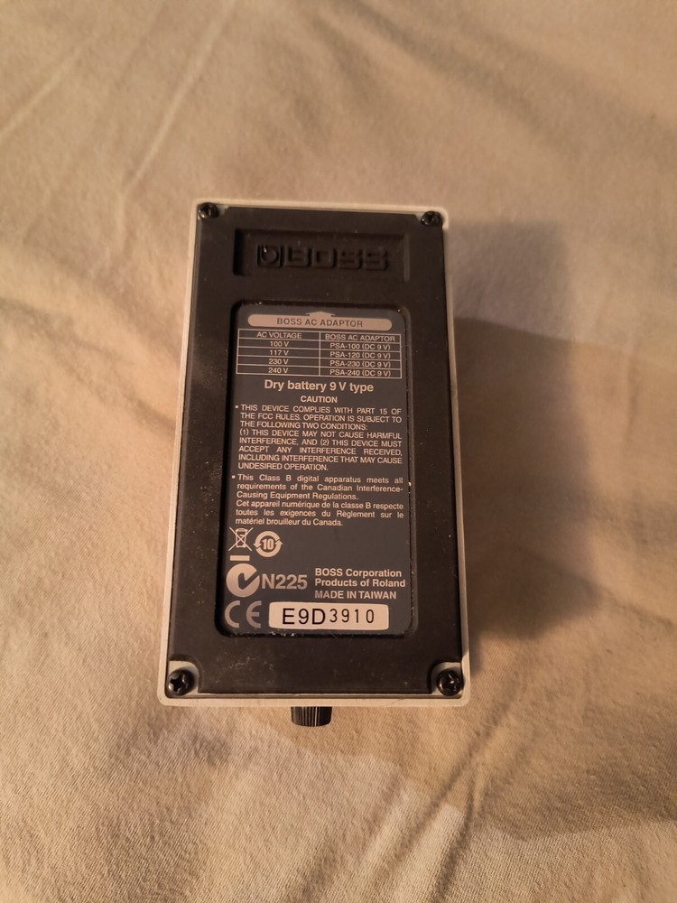 Boss Chromatic Tuner Pedal TU-3
