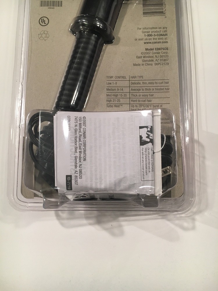 Conair Instaheat 1" Curling Iron - CD87SCS