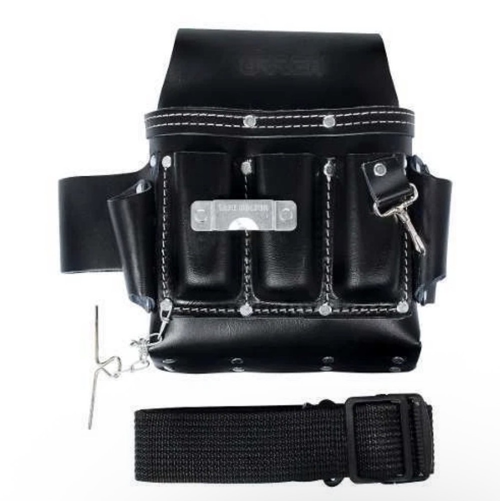 URREA BN133 TOOL POUCH 10 PKT LEATHER