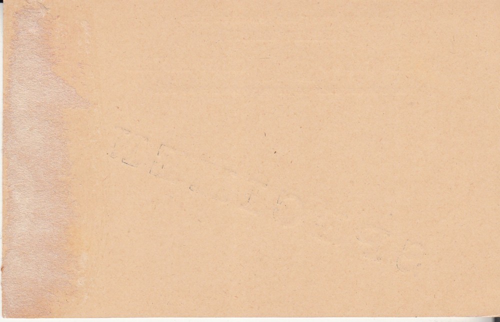 Gambia: GV One Penny Postal Card, overprinted SPECIMEN