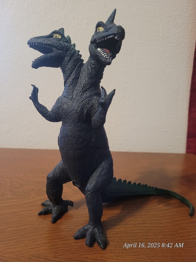 Two Headed Dragon 8.5" Double Monster Godzilla Unbranded Imperial