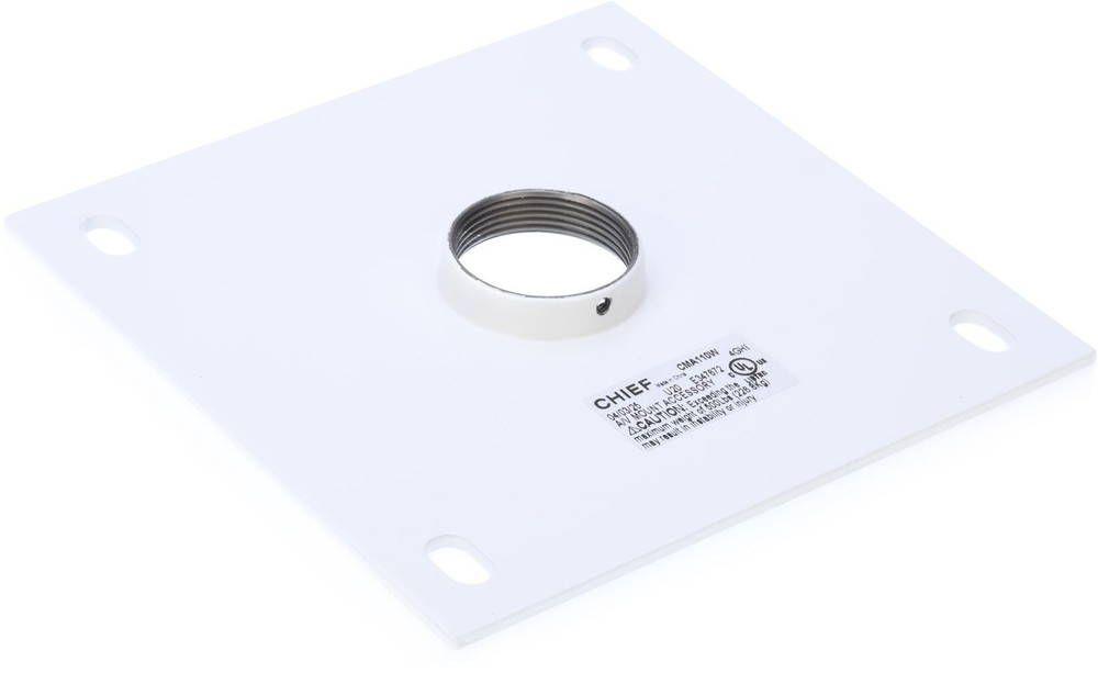Chief CMA110 Ceiling Plate - 8 inches, White