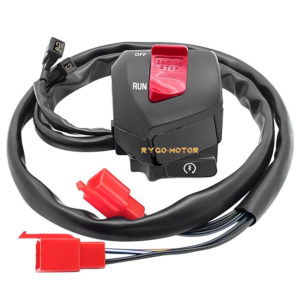 For 1991-1996 Honda CBR600F Start Stop Kill Switch Right Hand Control Switch