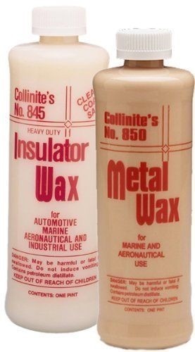Collinite 845 Insulator Wax & 850 Metal Wax Combo Pack