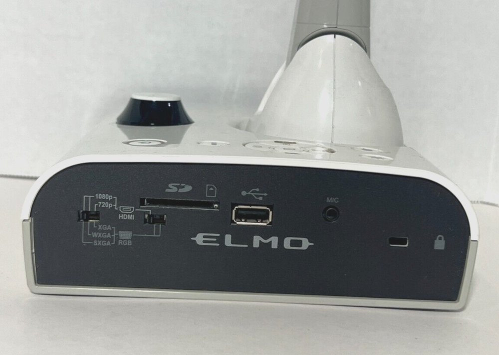 Elmo TT-12id Digital Interactive Document Visual Presenter Camera w/Accessories