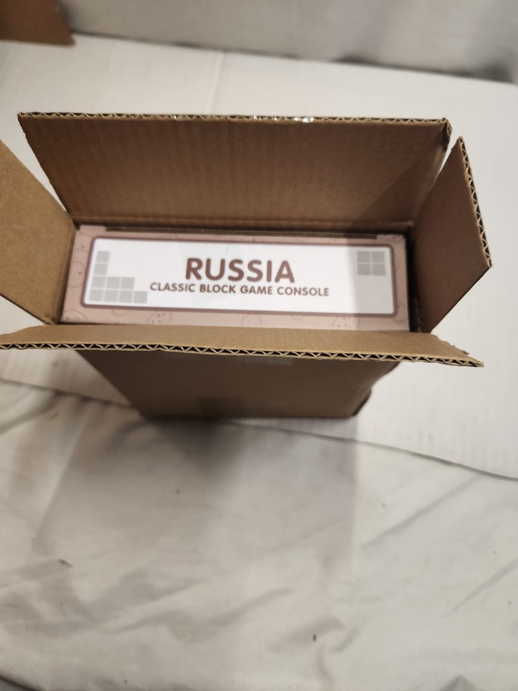 Russian Classic Block Game Console Astronaut