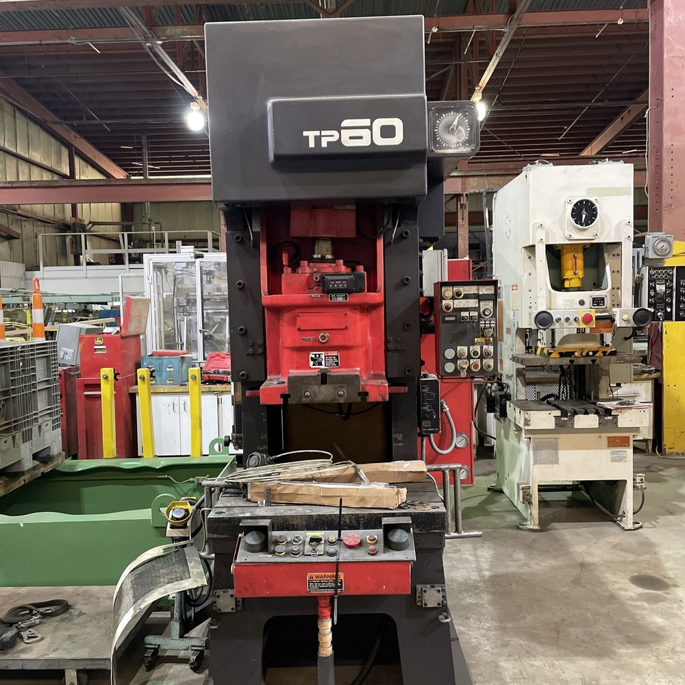 60 Ton Amada Gap Frame Press Model: TP-60
