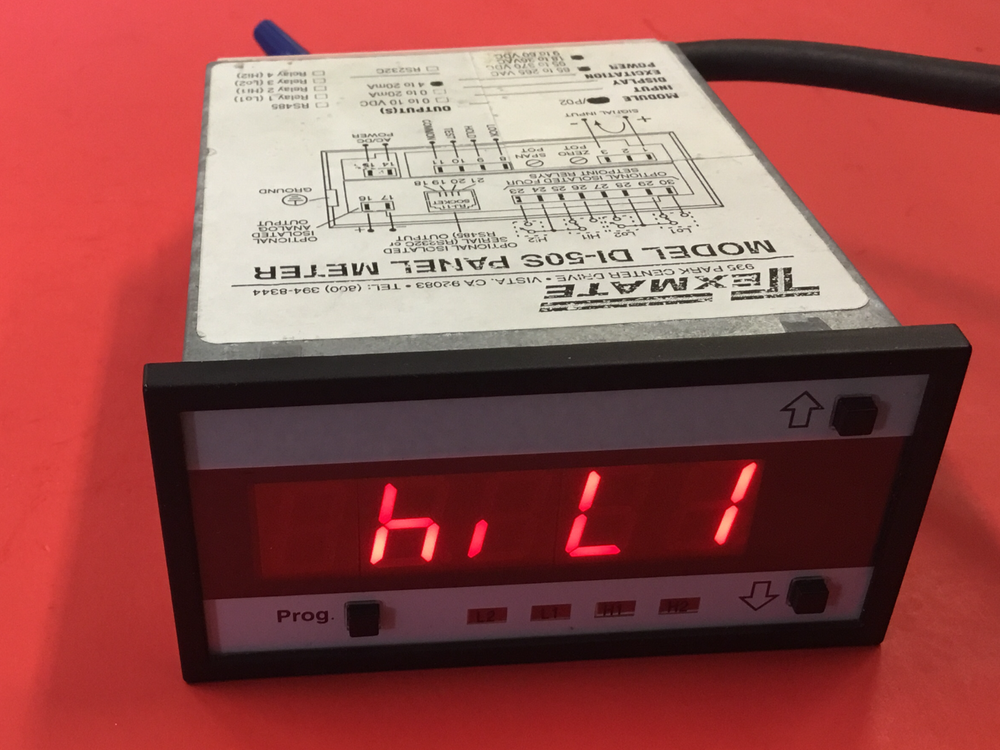 TexMate - P/N: DI-50S - Digital Panel Meter